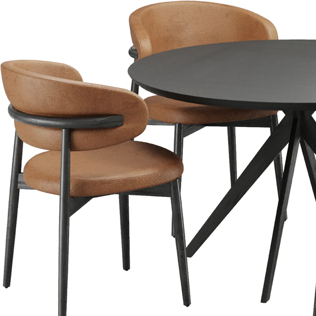 Dinning chair and table set21 — Скачать
