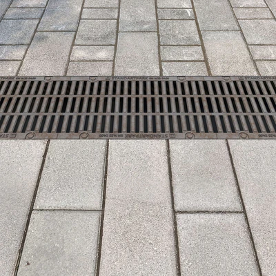 Standartpark rain grate and 2 types of paving stones — Ver 2