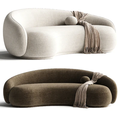 Kendall Sofa Blush — Вид 3