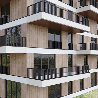 Modern Residential Building 33 — Вид 4