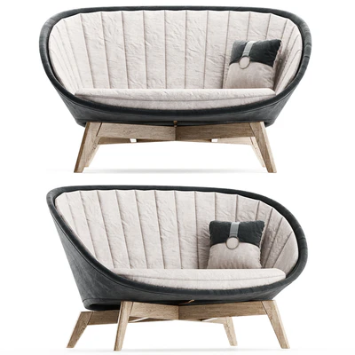 Peacock Sofa Cane-Line — View 1