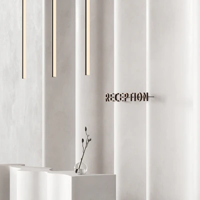 379 office furniture 17 reception desk 12 double wave with plant — Ver 4