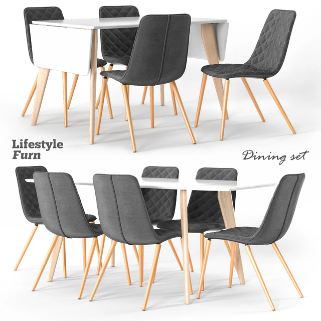 LifestyleFurn dining set — Descargar