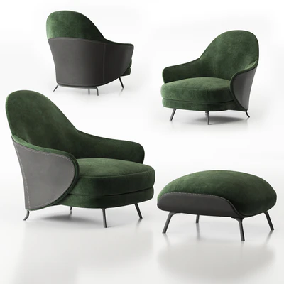 Armchair minotti angie — Ver 1