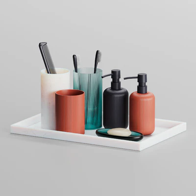 Decorative set for WC, bathroom NSV — Ver 2