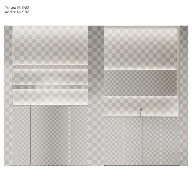 Bathroom furniture with hidden lighting — Descargar