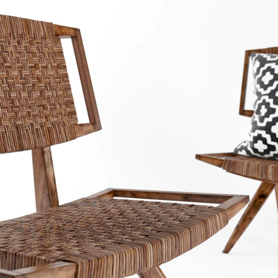 Wicker chair / Rotang Chair / Nomad Makum — Ver 3