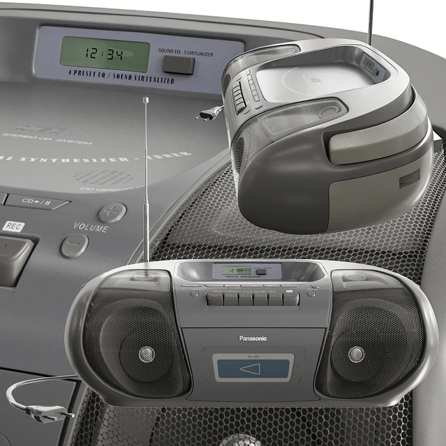 Аудиомагнитофон Panasonic RX-D26 — Скачать