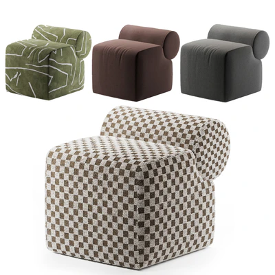 Kelly Wearstler Esfera Ottoman — Ver 1