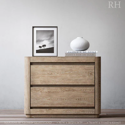 MARTENS 30in CLOSED NIGHTSTAND — Вид 3