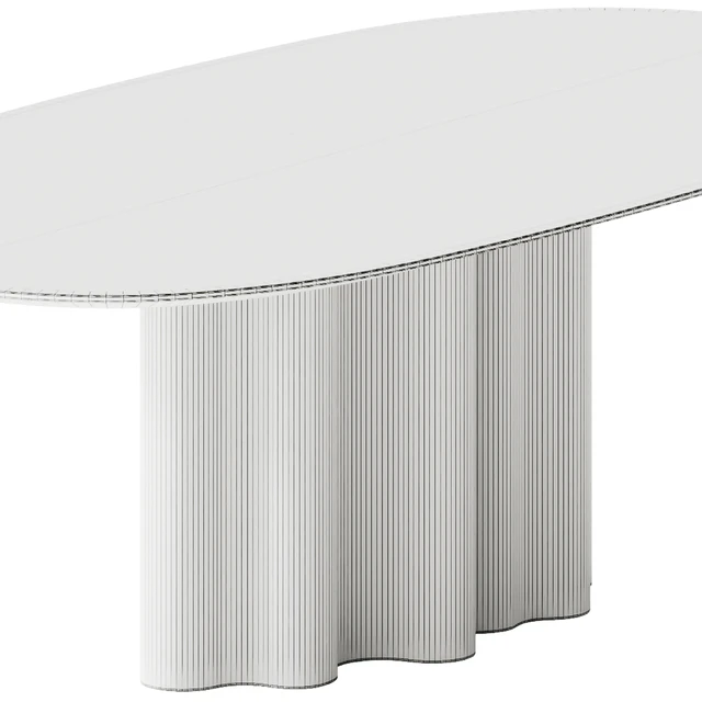 Saba Italia Teatro Magico Oval Table — Descargar