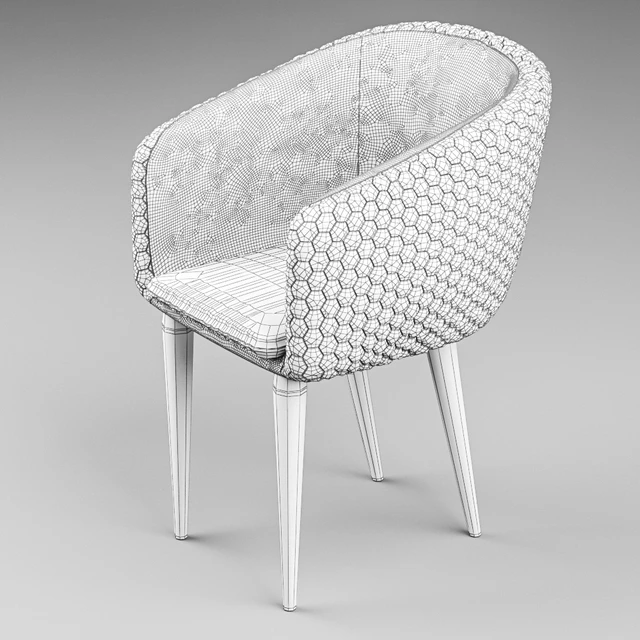 La Forma Harmon Quilted Tub Chair — Descargar