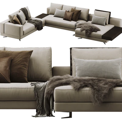 Minotti White Sofa — Ver 3