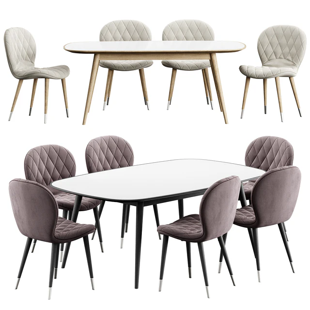 Hiro chair Konyshev HER 042 G Table — Descargar