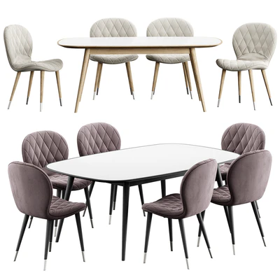 Hiro chair Konyshev HER 042 G Table — Ver 1