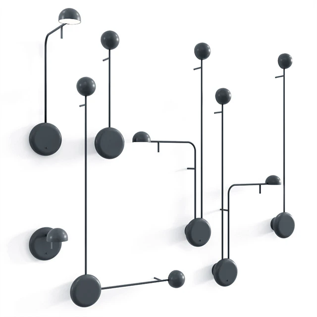 Vibia Pin (wall set) — Скачать