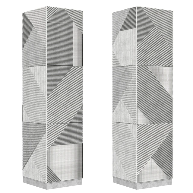 Column panels with STRIPES Emmemobili — Descargar