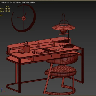 Eichholtz Highland Desk  and Dexter Dining Eichholtz Chair — Вид 3