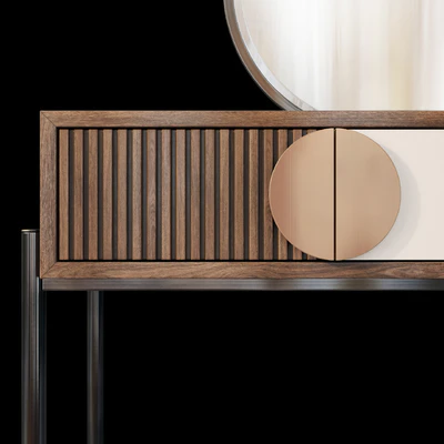 Туалетный столик с зеркалом Бергамо Wooden Kors — Вид 4