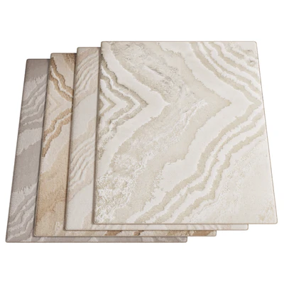 Set of 4 in 1 carpets based on Dedar Milano fabric — Ver 3