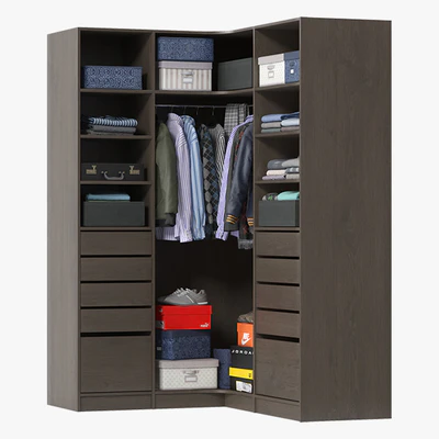 Wardrobe with Clothes — Вид 2