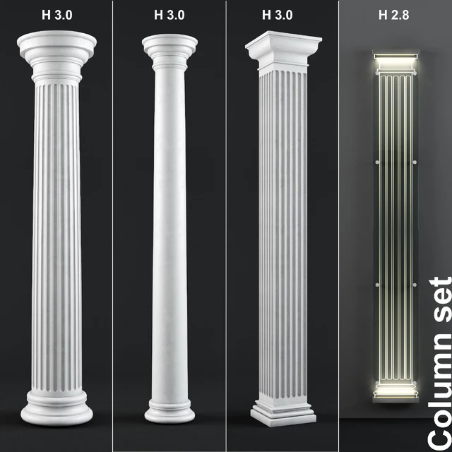Column set - Набор из 4-х колонн — Скачать