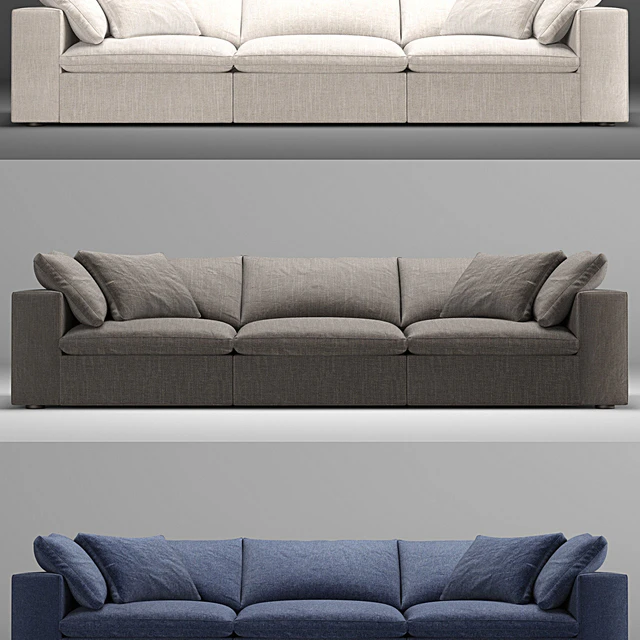RH Modern Cloud Modular sofa — Скачать