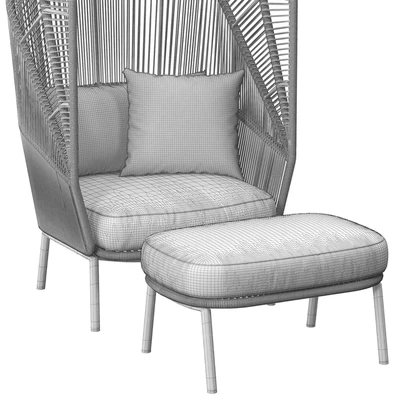 Cocoon Rilly chair by Dedon — Ver 5