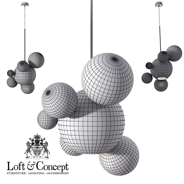 ПОДВЕСНОЙ СВЕТИЛЬНИК GIOPATO & COOMBES BOLLE BLS 6 LAMP — Скачать