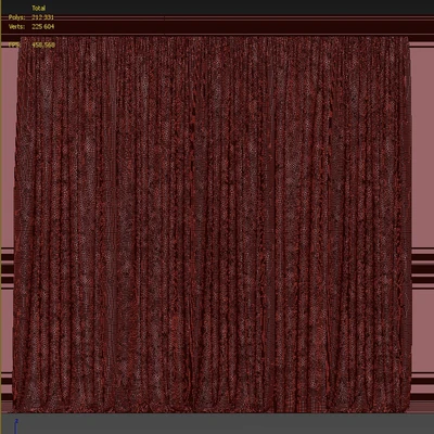 Шторы с окном 195C — Вид 3