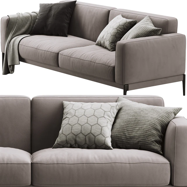 Flexform Romeo Compact Sofa — Скачать