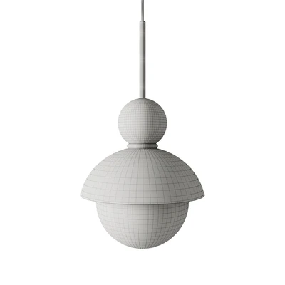 Savie wood pendant — Ver 2