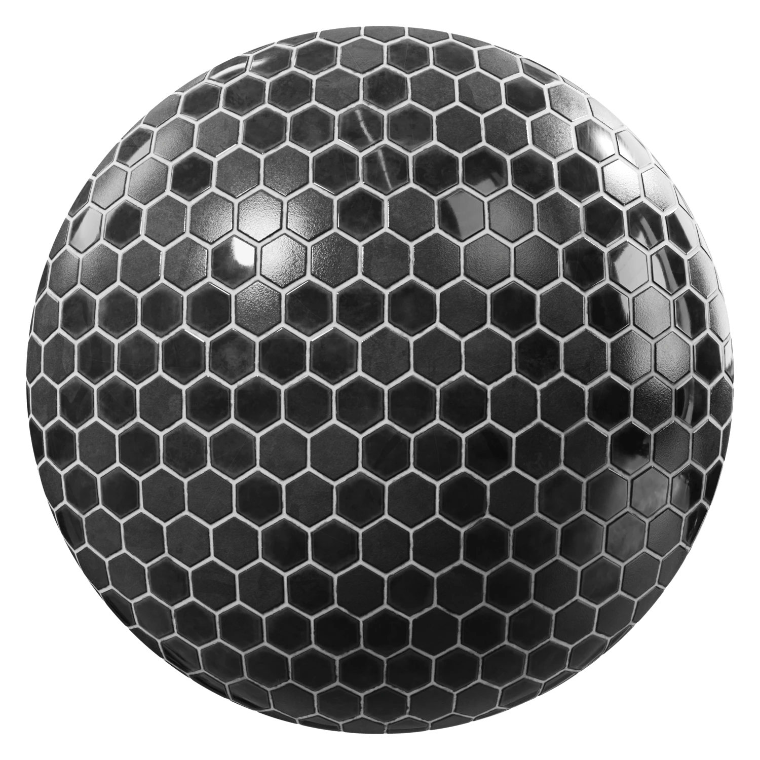 opalo hexagonal black 001 — Скачать