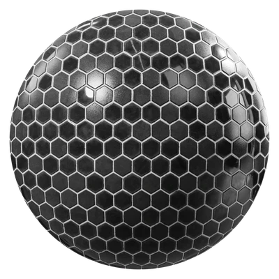 opalo hexagonal black 001 — Скачать