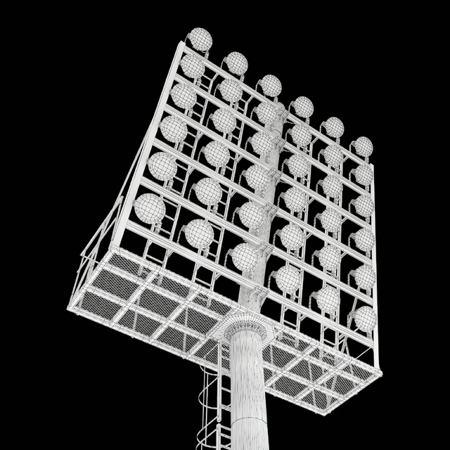 Lighting mast with stationary crown MGF-40-SR — Descargar