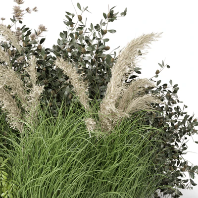 Outdoor Plants Bush-Bush Set 724 — Ver 4