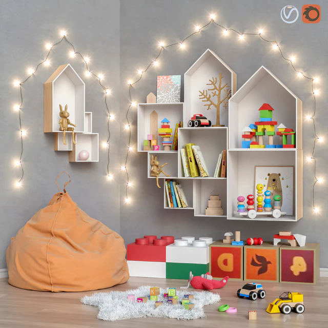 Toys and furniture set 24 — Descargar