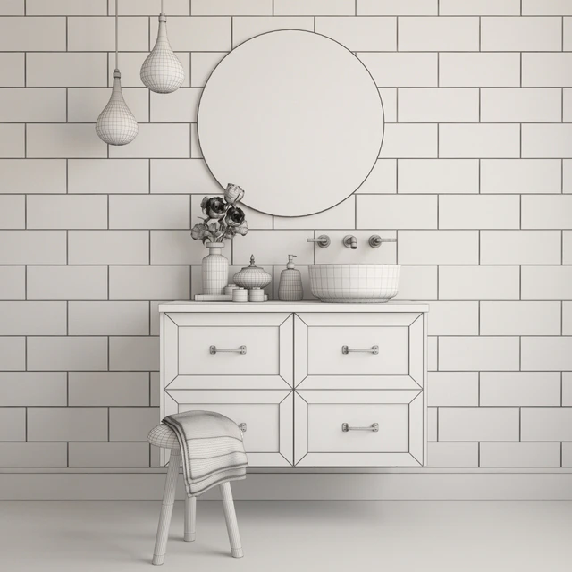 Bathroom Furniture I Мебель для ванной комнаты 01 — Скачать