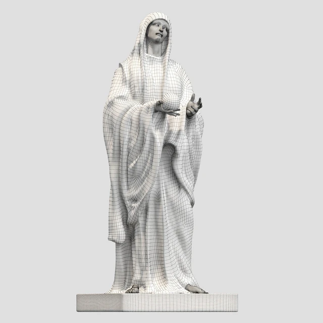 Дева скульптура — Скачать