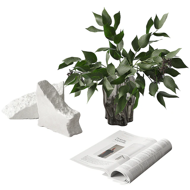 Decor set with rock — Скачать