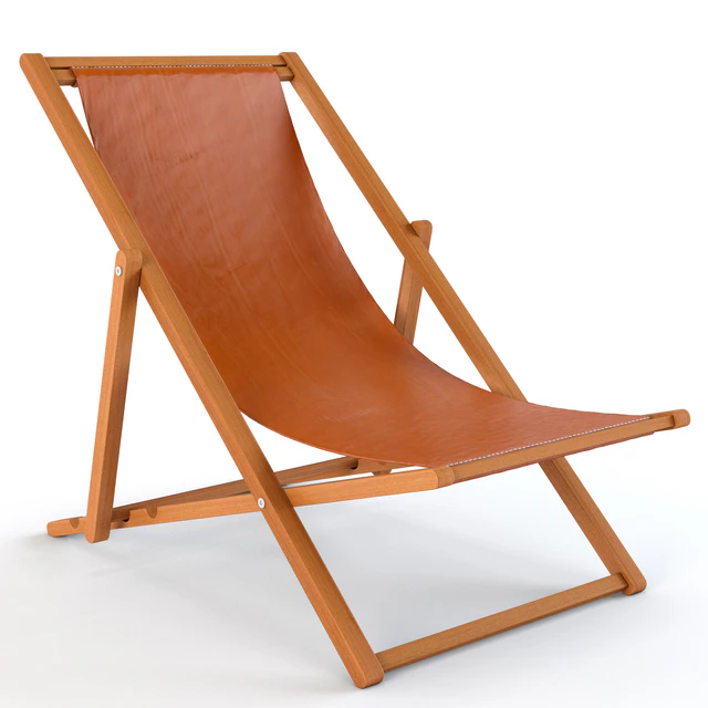 Leather Sling Chair — Скачать