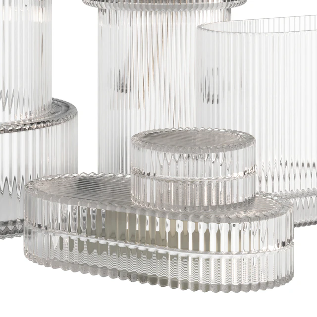 Ripple Fluted Glass Vases HnM Home — Descargar