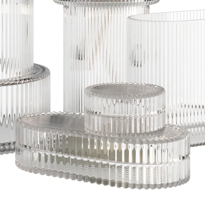 Ripple Fluted Glass Vases HnM Home — Ver 3