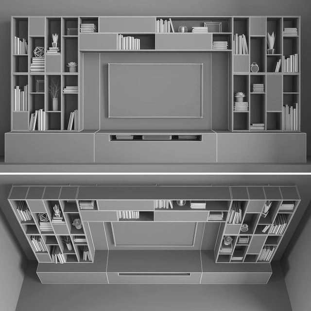 TV stand set 031 — Скачать