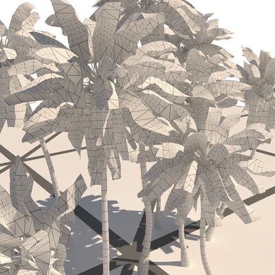 Coconut Palms + animation — Ver 3