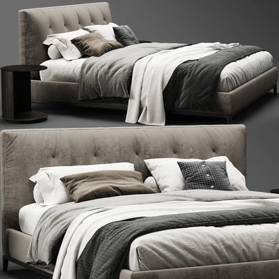 Minotti andersen quilt bed — Ver 1