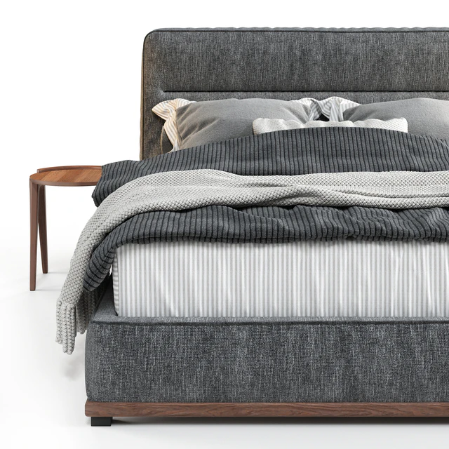 Кровать Porada KIRK BED с круглыми столиками Porada Deck — Скачать