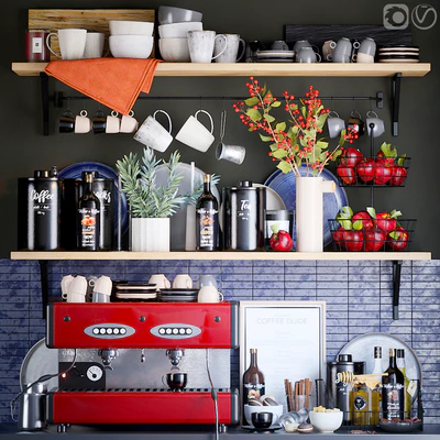 Decorative set for the kitchen 4 — Ver 1