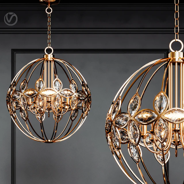 Uttermost Ambre 8 Light Gold — Скачать