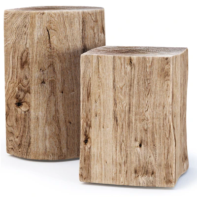 Wooden coffee tables V2 / Wooden coffee tables — Ver 2